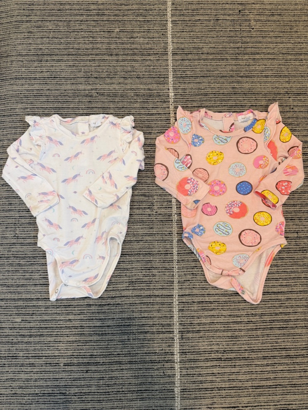 Angel Dear 6-12 MO Ruffle Bodysuit Bundle